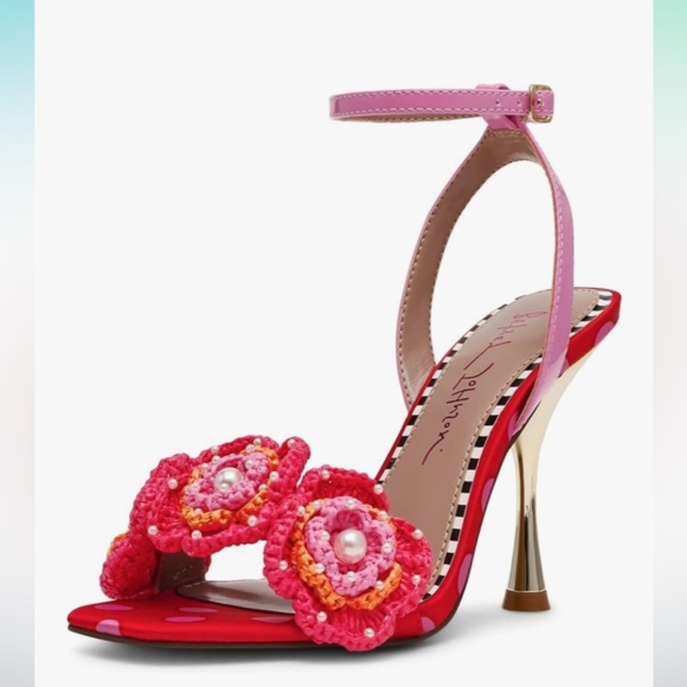 New Betsey Johnson Women Ainsleyy Heeled Sandal